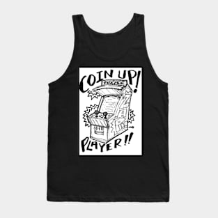 Arcade coin up player Tank Top